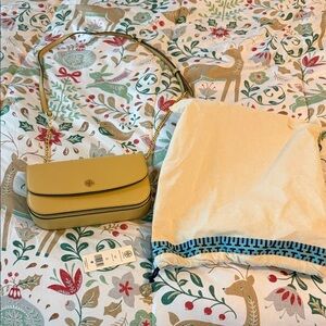 Tory Burch Mustard Crossbody Bag